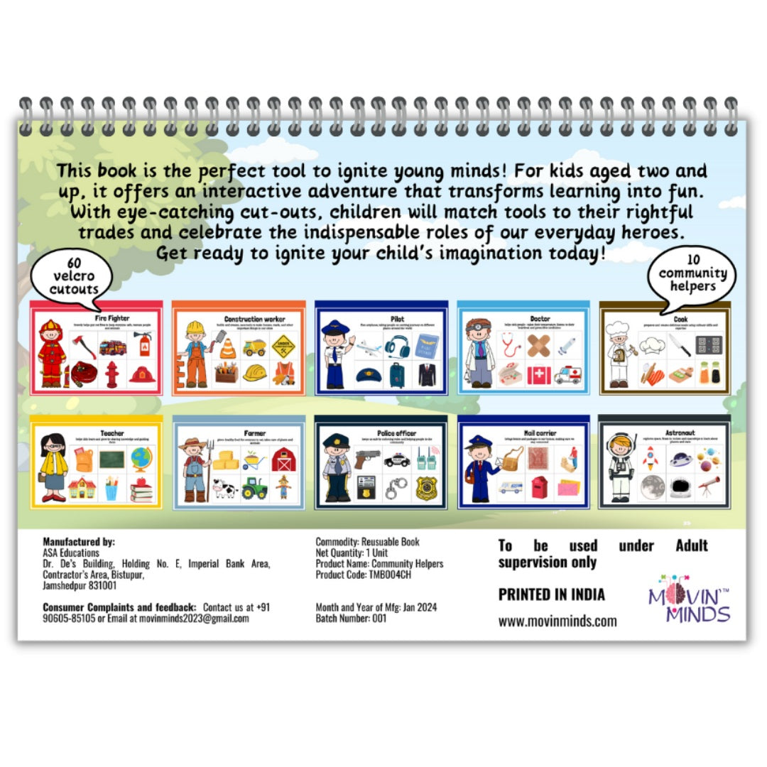 Community Helpers Mini Book