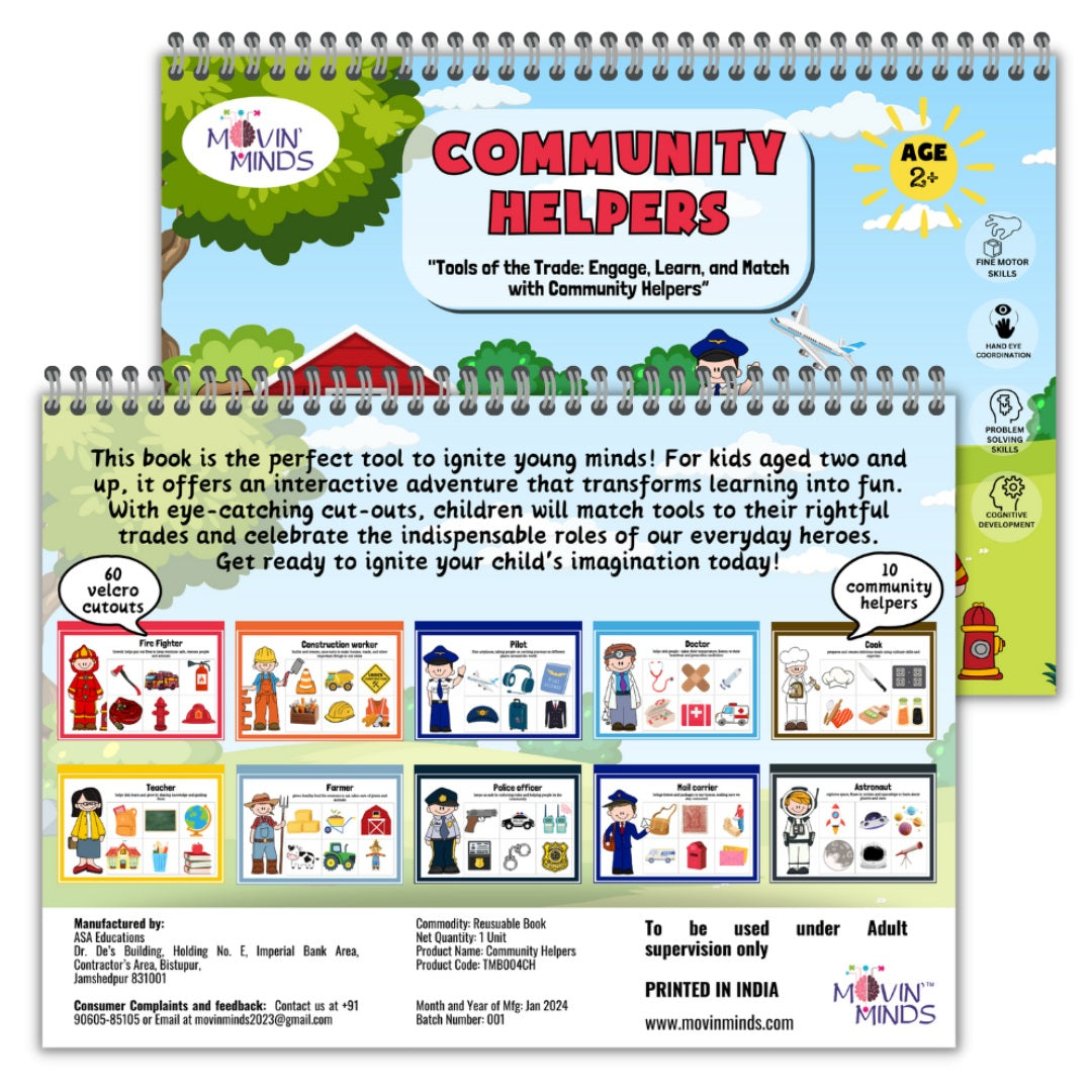 Community Helpers Mini Book