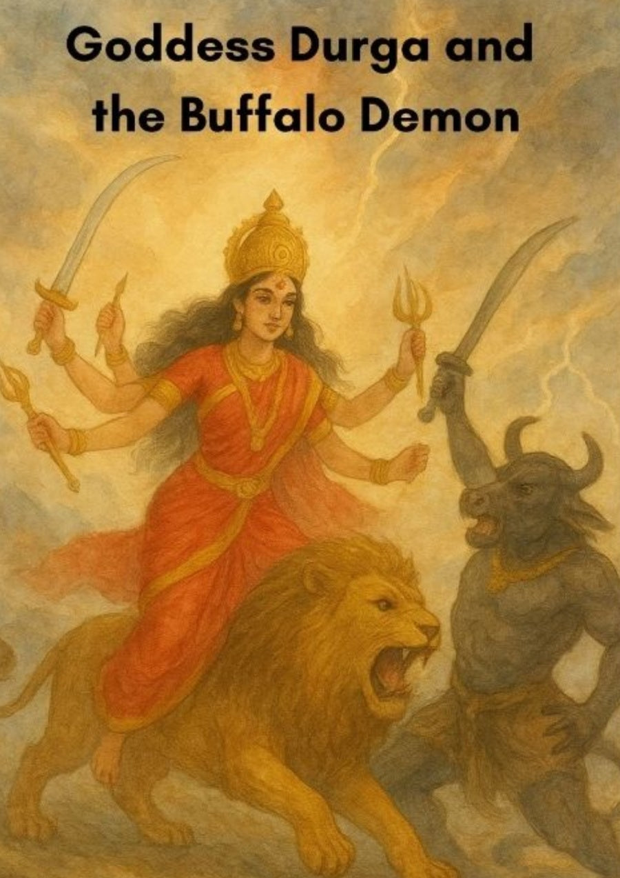 Goddess Durga and the Buffalo Demon