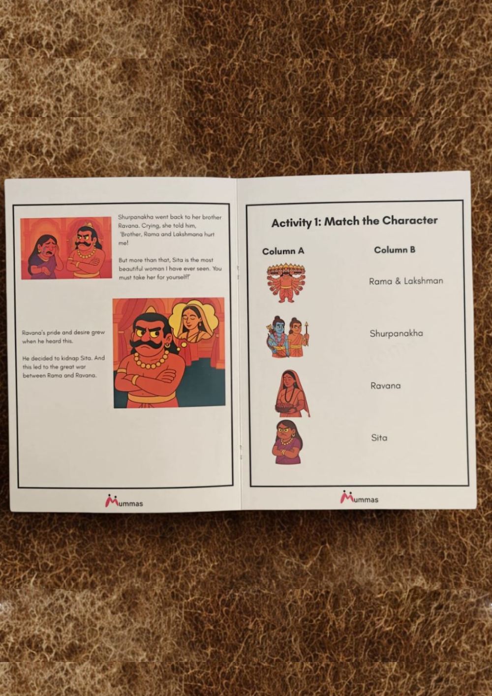 Ramayana Story Books for Kids - Set of 3 Books (With Comprehension and Creative Activities) 5+ years