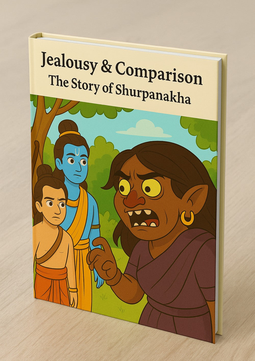 Jealousy & Comparison - The Story of Shurpanakha Kids Storybook with Moral lessons & Activities