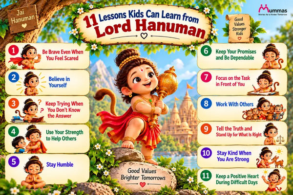 11 Lessons Kids Can Learn from Lord Hanuman