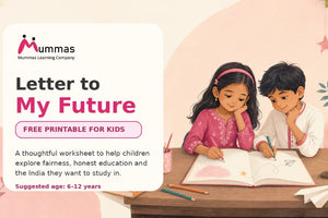 Letter to My Future: A Free Printable to Help Children Understand Fairness