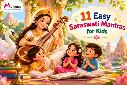 11 Easy Saraswati Mantras for kids