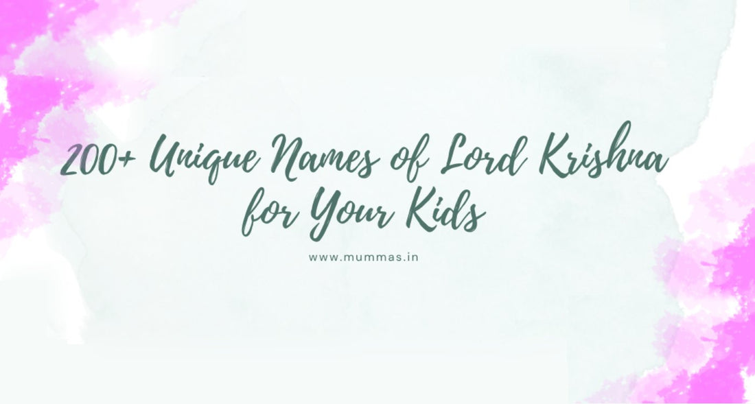 225 Unique Names of Lord Krishna for Your Kids