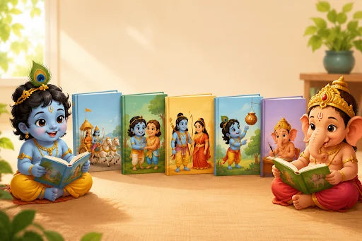 Best Indian Mythology Books for Kids Above 3 Years