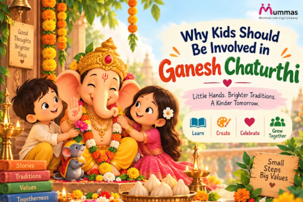 Kids Should Be Involved in Ganesh Chaturthi