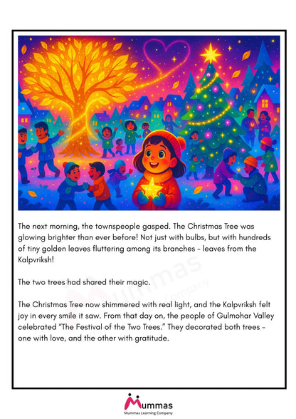 When Kalpvriksh Meets the Christmas Tree | 5+years | Softcover | 14 pages | Full-color illustrations
