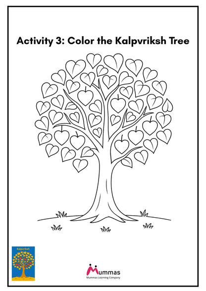 When Kalpvriksh Meets the Christmas Tree | 5+years | Softcover | 14 pages | Full-color illustrations