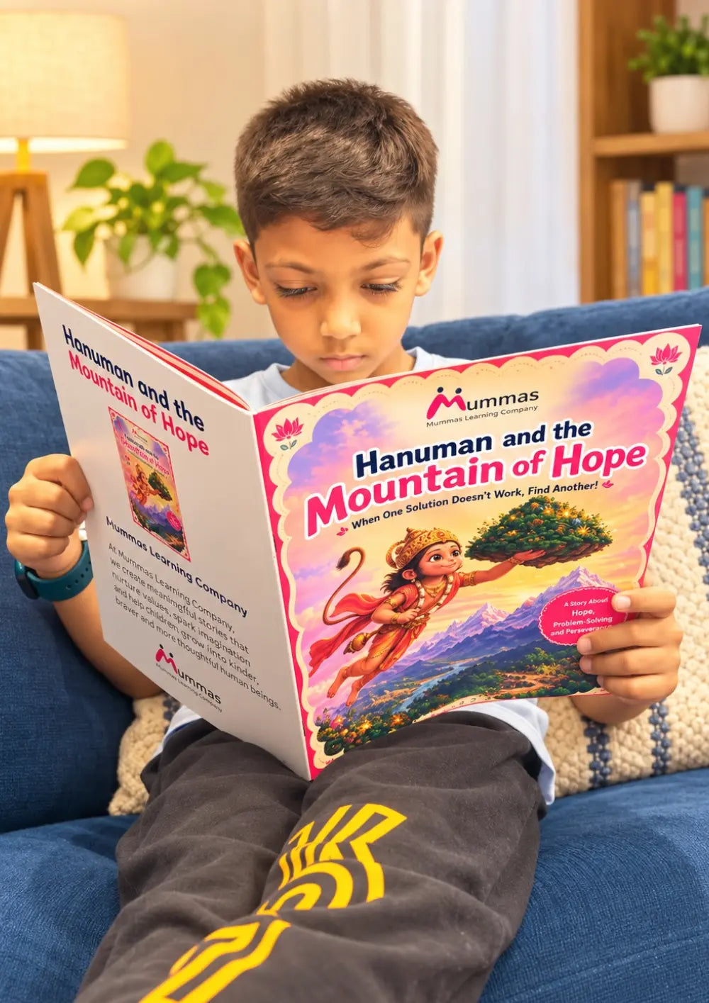 Hanuman and the Mountain of Hope - Story Book For Kids | Age 3-7 Years