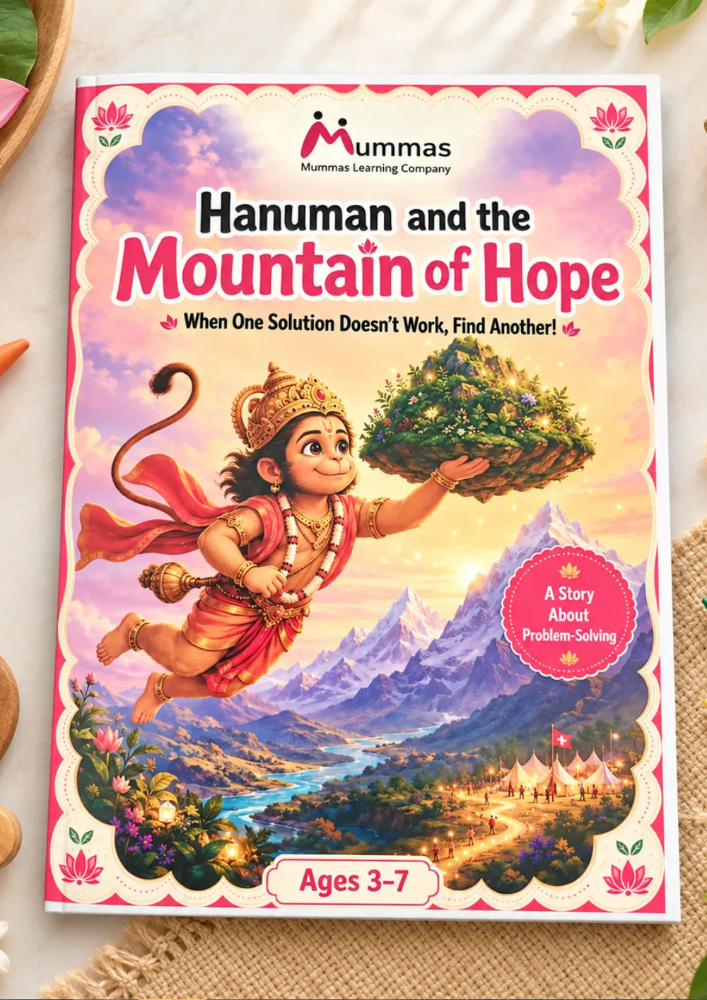 Hanuman and the Mountain of Hope - Story Book For Kids | Age 3-7 Years