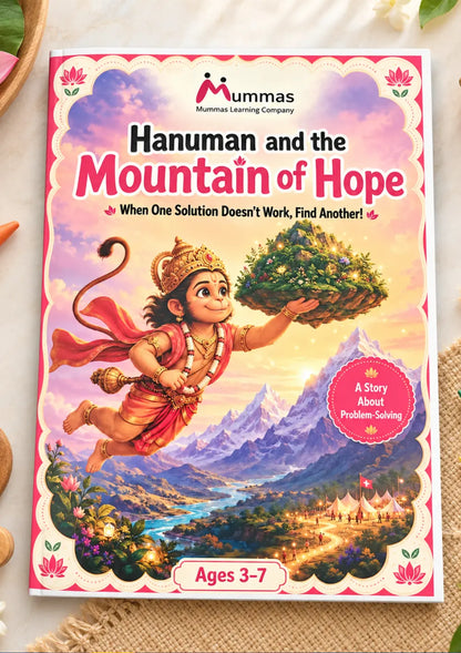 Hanuman and the Mountain of Hope - Story Book For Kids | Age 3-7 Years