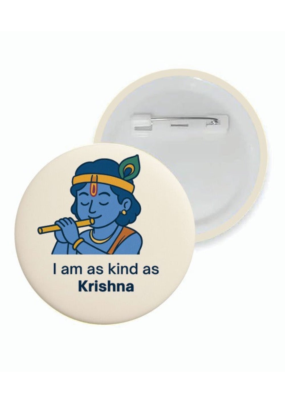 Krishna Pin Badge for Kids