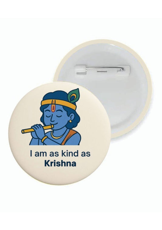 Krishna Pin Badge for Kids
