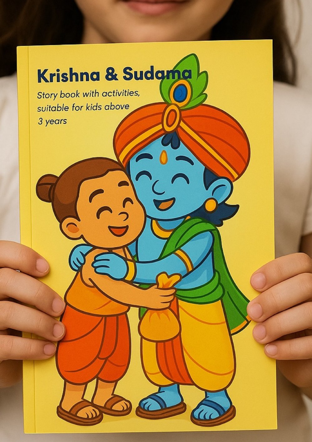 Krishna and Sudama Storybook with Activities | Story of True Friendship | Suitable for Kids Above 3 Years
