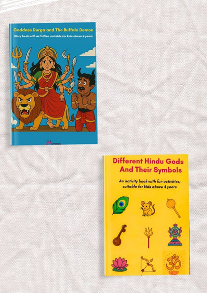 Maa Durga Combo – Maa Durga & Symbols of Different Gods