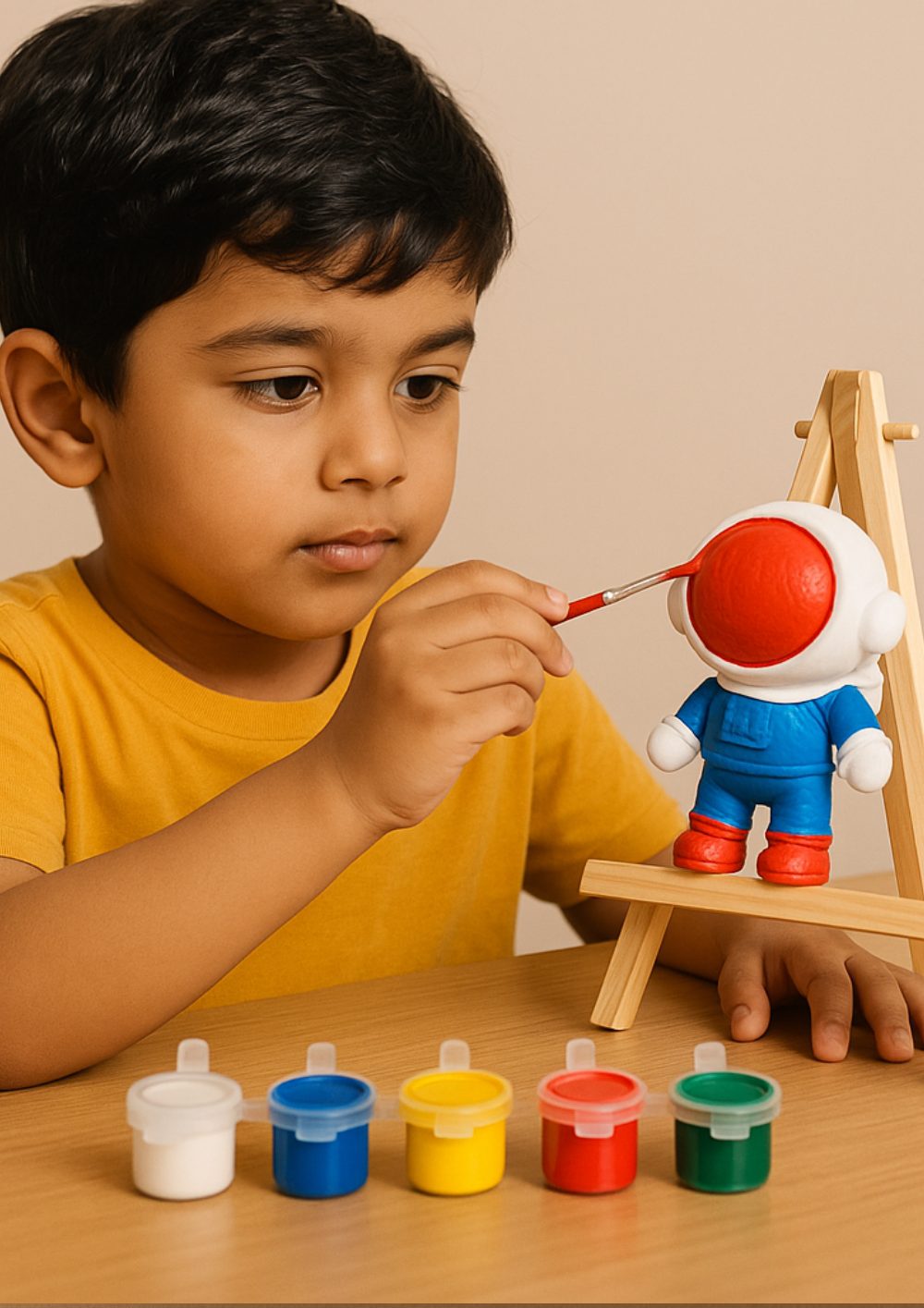 Little Astronaut DIY Fridge Magnet | Coloring Activity | Return Gift For Kids