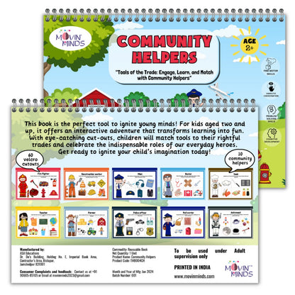 Community Helpers Mini Book