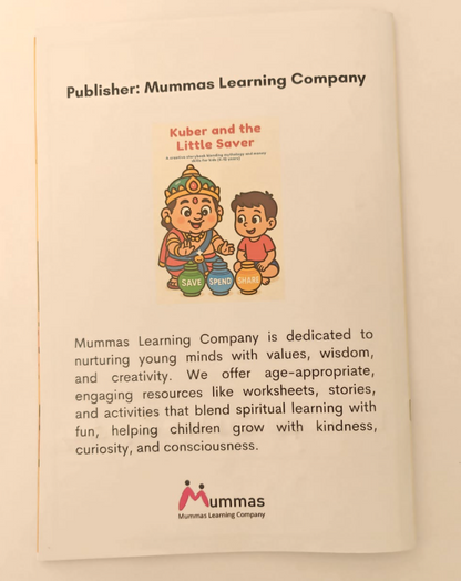 Kuber And The Little Saver - Story Book with Finance Lesson For Kids (6-12 Years)