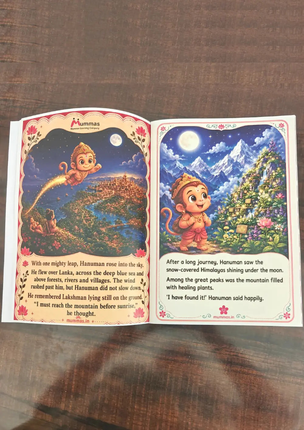 Hanuman and the Mountain of Hope - Story Book For Kids | Age 3-7 Years