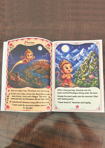 Hanuman and the Mountain of Hope - Story Book For Kids | Age 3-7 Years
