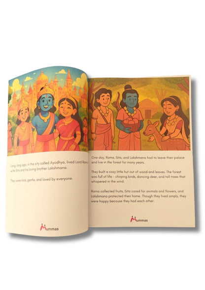 Ramayana Story Books for Kids - Set of 3 Books (With Comprehension and Creative Activities) 5+ years
