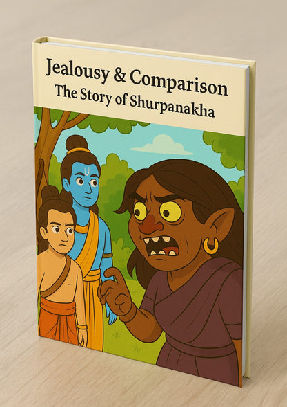 Jealousy & Comparison - The Story of Shurpanakha Kids Storybook with Moral lessons & Activities
