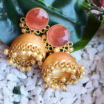 Designer-Stone-Light-Pink-Jaipuri-Jhumka-With-Beads (1)
