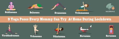 9 Yoga Poses Every Mommy Can Try At Home During Lockdown