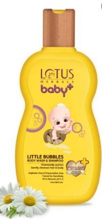 Lotus Herbal Little Bubbles Body Wash and Shampoo