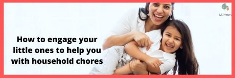 How to engage your little ones to help you with household chores